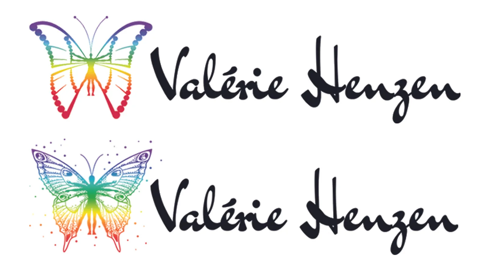 Valérie Henzen vorher nachher redesign logo