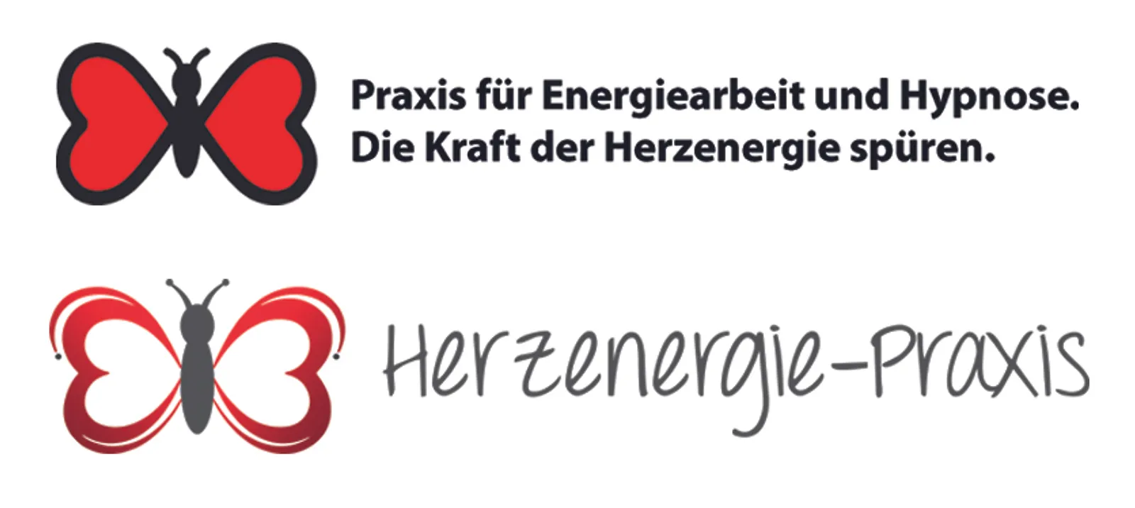 Herzenergie-Praxis vorher nachher redesign logo