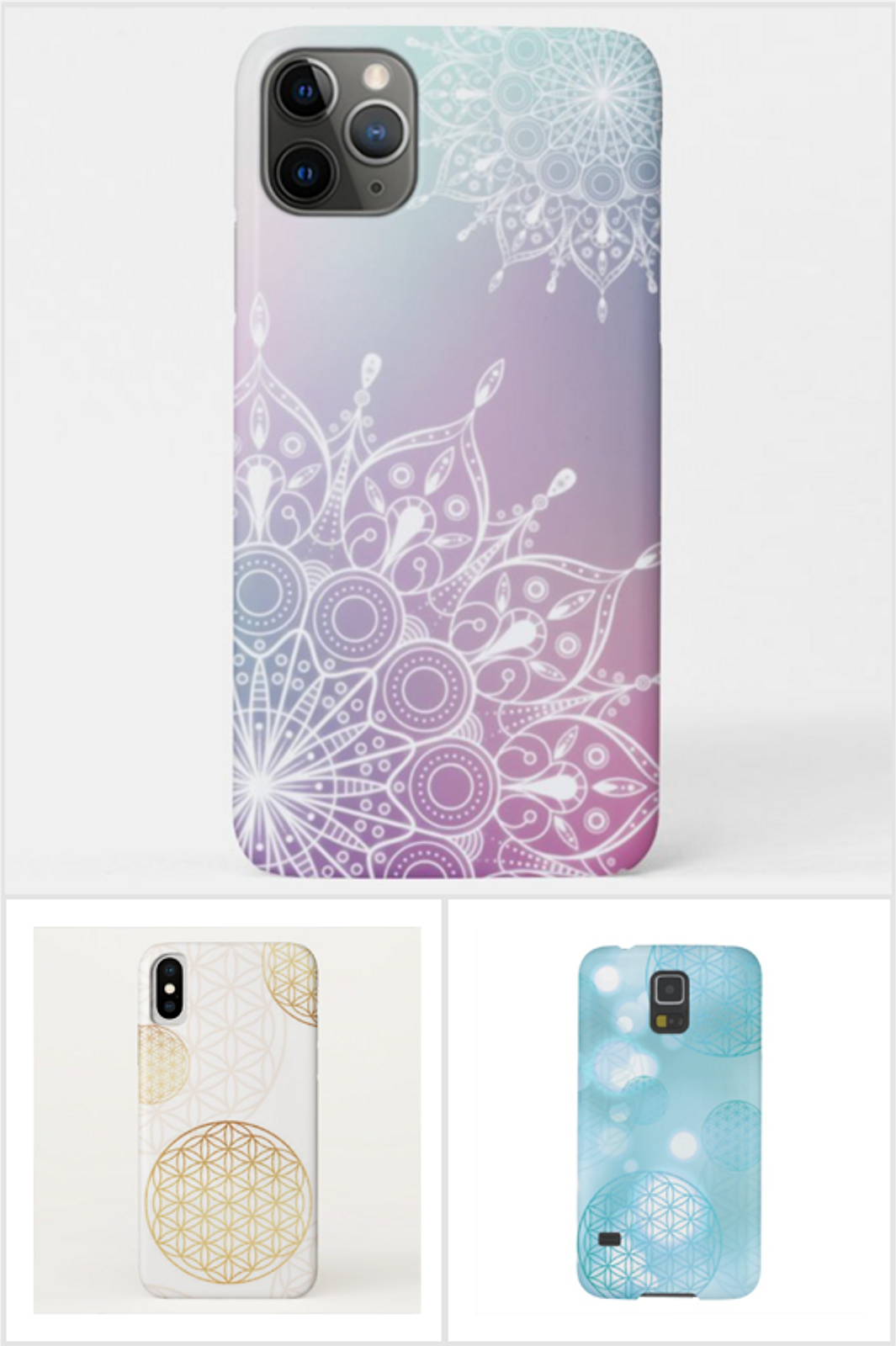 handy hülle iphone case blume des lebens mandala energetisch schweiz online kaufen samsung